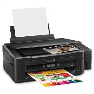 Printer Multifungsi All In One Epson Printer L360 Hitam